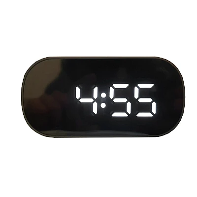 Ceas electronic A118 de masa design modern afisaj LCD alb Ceas electronic A118 de masa design modern afisaj LCD alb