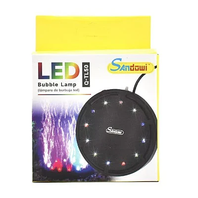 Lampa LED pentru acvariu Andowl Q TL50 cu bule iluminare RGB Lampa LED pentru acvariu Andowl Q TL50 cu bule iluminare RGB