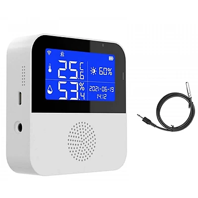 Contor inteligent WiFi Q WD01 temperatura si umiditate display LCD 2.9inch Contor inteligent WiFi Q WD01 temperatura si umiditate display LCD 2.9inch