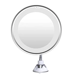 Oglinda Led Machiaj Flexibila cu Ventuza Marire 10x si Iluminare Q TL113
