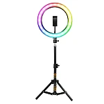 Lampa circulara profesionala LED Ring Light RGB Andowl Q MG34