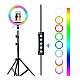 Lampa circulara profesionala LED Ring Light RGB Andowl Q MG34