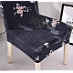 Set 6 huse pentru scaun model cu flori roz CC-80 Set 6 huse pentru scaun model cu flori roz CC-80