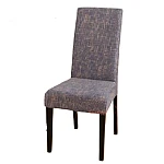 UB Set 6 huse pentru scaun model Gri cu dungi galbene CC-59