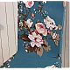 Set 6 huse pentru scaun model ALBASTRE cu floricele CC-106 Set 6 huse pentru scaun model ALBASTRE cu floricele CC-106