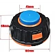 Cap tambur motocoasa MX147 buton albastru Cap tambur motocoasa MX147 buton albastru