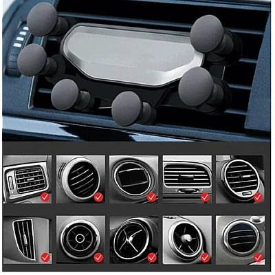 Suport Auto Telefon Prindere In Grila Cu 6 Puncte De Fixare Q ZJ018 Suport Auto Telefon Prindere In Grila Cu 6 Puncte De Fixare Q ZJ018