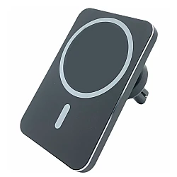 Suport telefon auto Andowl Q PD21 negru cu incarcare wireless reglabil