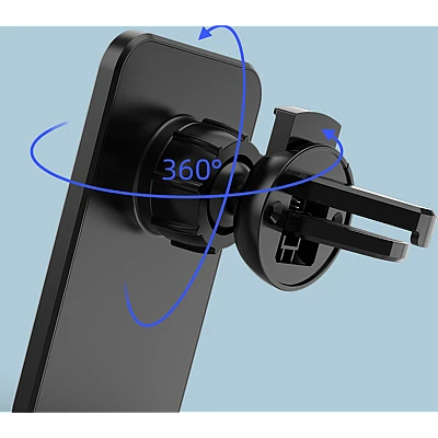 Suport telefon auto Andowl Q PD21 negru cu incarcare wireless reglabil Suport telefon auto Andowl Q PD21 negru cu incarcare wireless reglabil