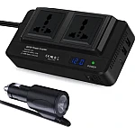 Invertor curent auto 300W 12V/220V USB Q-CC8200
