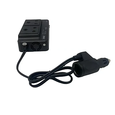 Invertor curent auto 300W 12V/220V USB Q-CC8200 Invertor curent auto 300W 12V/220V USB Q-CC8200