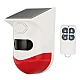 Alarma solara cu telecomanda Q BJ200 pentru exterior Alarma solara cu telecomanda Q BJ200 pentru exterior