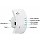 Amplificator wifi Andowl Q 9D functie repeater WiFi 2.4Ghz 100Mbps alb Amplificator wifi Andowl Q 9D functie repeater WiFi 2.4Ghz 100Mbps alb