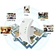 Amplificator wifi Andowl Q 9D functie repeater WiFi 2.4Ghz 100Mbps alb Amplificator wifi Andowl Q 9D functie repeater WiFi 2.4Ghz 100Mbps alb