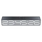 Boxa Portabila cu Ceas Alarma SD Bluetooth Andowl QYXB133