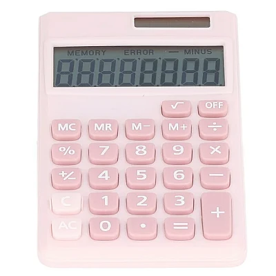 Mini calculator de birou PN 320 cu incarcare solara Mini calculator de birou PN 320 cu incarcare solara