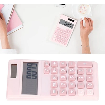 Mini calculator de birou PN 320 cu incarcare solara Mini calculator de birou PN 320 cu incarcare solara