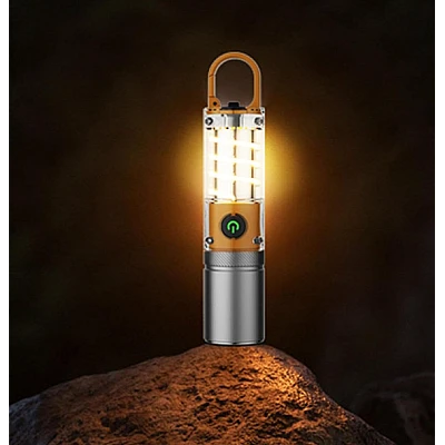 Mini lanterna de mana 808 PRO cu 4 moduri de iluminare Mini lanterna de mana 808 PRO cu 4 moduri de iluminare