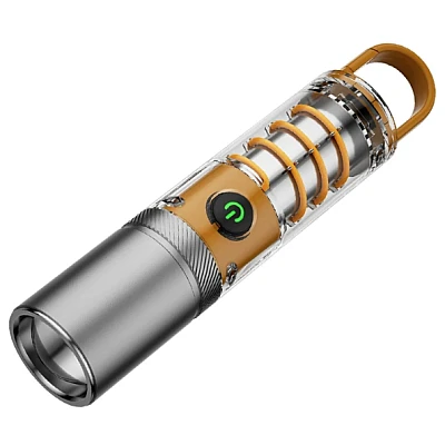 Mini lanterna de mana 808 PRO cu 4 moduri de iluminare Mini lanterna de mana 808 PRO cu 4 moduri de iluminare