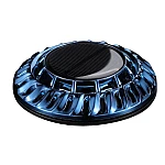 Odorizant auto cu incarcare solara ROTUND rezerve reutilizabile model minimalist