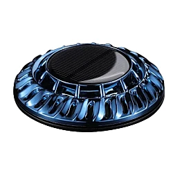 Odorizant auto cu incarcare solara ROTUND rezerve reutilizabile model minimalist