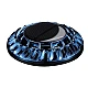 Odorizant auto cu incarcare solara ROTUND rezerve reutilizabile model minimalist Odorizant auto cu incarcare solara ROTUND rezerve reutilizabile model minimalist