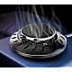 Odorizant auto cu incarcare solara ROTUND rezerve reutilizabile model minimalist Odorizant auto cu incarcare solara ROTUND rezerve reutilizabile model minimalist