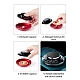 Odorizant auto cu incarcare solara ROTUND rezerve reutilizabile model minimalist Odorizant auto cu incarcare solara ROTUND rezerve reutilizabile model minimalist