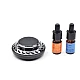 Odorizant auto cu incarcare solara ROTUND rezerve reutilizabile model minimalist Odorizant auto cu incarcare solara ROTUND rezerve reutilizabile model minimalist