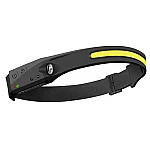 Lanterna de cap cu acumulator G28 frontala cu SENZOR de miscare banda leduri