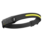 Lanterna de cap cu acumulator G28 frontala cu SENZOR de miscare banda leduri