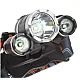 Lanterna frontala RJ 3000 Aluminiu Led 3 x CREE-XM-L T6 3000 Lumeni