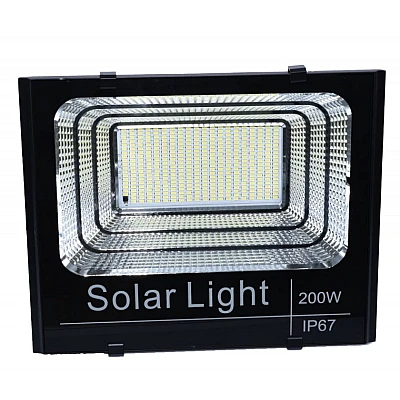 Proiector 200W cu Panou Solar si Telecomanda Proiector 200W cu Panou Solar si Telecomanda