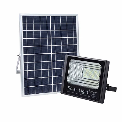Proiector 200W cu Panou Solar si Telecomanda Proiector 200W cu Panou Solar si Telecomanda
