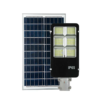 Lampa Stradala cu Incarcare Solara 100W Panou Solar Separat Lampa Stradala cu Incarcare Solara 100W Panou Solar Separat