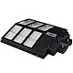 Lampa Solara Stradala Dubla 480 LED 600W 12 CASETE Lampa Solara Stradala Dubla 480 LED 600W 12 CASETE