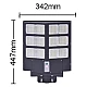 Lampa Solara Stradala Dubla 480 LED 600W 12 CASETE Lampa Solara Stradala Dubla 480 LED 600W 12 CASETE