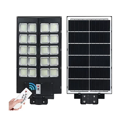 Lampa Solara Stradala Dubla 640 LED 800W 16 CASETE Lampa Solara Stradala Dubla 640 LED 800W 16 CASETE