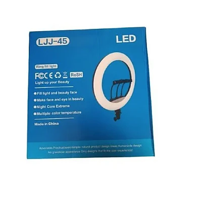 Lampa Circulara LJJ-45 Ring Light Diametru 26cm/10 Inch LED Trepied Extensibil Lampa Circulara LJJ-45 Ring Light Diametru 26cm/10 Inch LED Trepied Extensibil