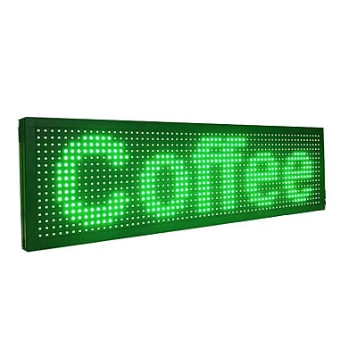 Panou luminos de interior 100 x 20 cm LED VERDE Panou luminos de interior 100 x 20 cm LED VERDE