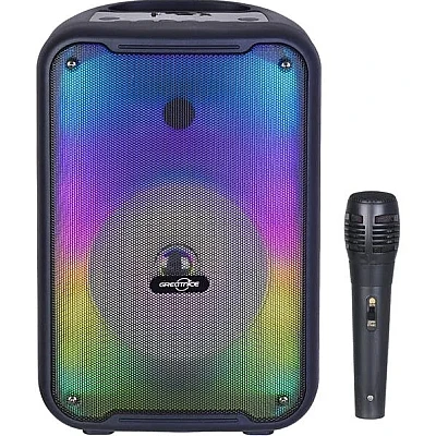 Boxa portabila GTS-1726 Bluetooth Putere 20W Lumini LED RGB Boxa portabila GTS-1726 Bluetooth Putere 20W Lumini LED RGB