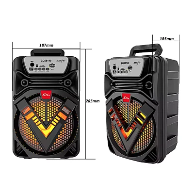 Boxa Karaoke portabila ZQS 6140 cu maner de transport Boxa Karaoke portabila ZQS 6140 cu maner de transport