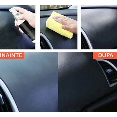 Spray De Curatare Si Restaurare Plastic auto interior/exterior 100 ml Spray De Curatare Si Restaurare Plastic auto interior/exterior 100 ml