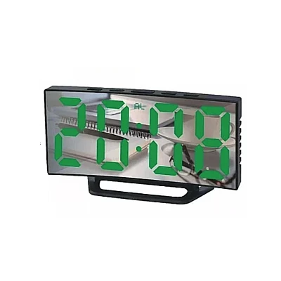 Ceas de birou oglinda cu alarma DS-3811L afisaj verde Ceas de birou oglinda cu alarma DS-3811L afisaj verde