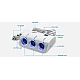 Priza Bricheta Auto Cu 3 Iesiri + 2 USB-uri Pentru Alimentare Dispozitive Alb Priza Bricheta Auto Cu 3 Iesiri + 2 USB-uri Pentru Alimentare Dispozitive Alb