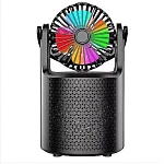 Boxa portabila cu bluetooth ZQS1440 si mini ventilator