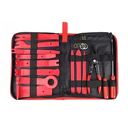 Set HUSA 19 piese extractoare pentru radio tapiterie cleme auto