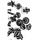 Set 620 piese cleme clipsuri si pini fixare auto plastic Set 620 piese cleme clipsuri si pini fixare auto plastic