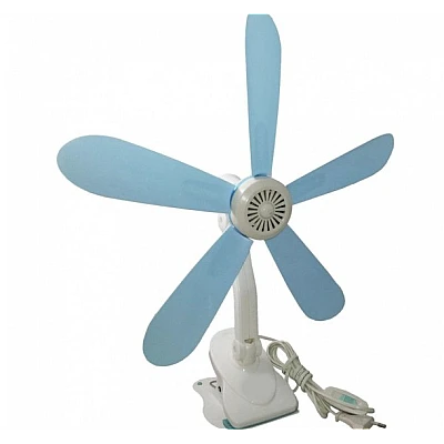 Ventilator de camera cu 5 palete si suport tip cleste Ventilator de camera cu 5 palete si suport tip cleste