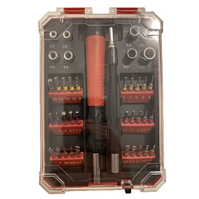 Set surulenita de precizie cu 40 piese Set surulenita de precizie cu 40 piese